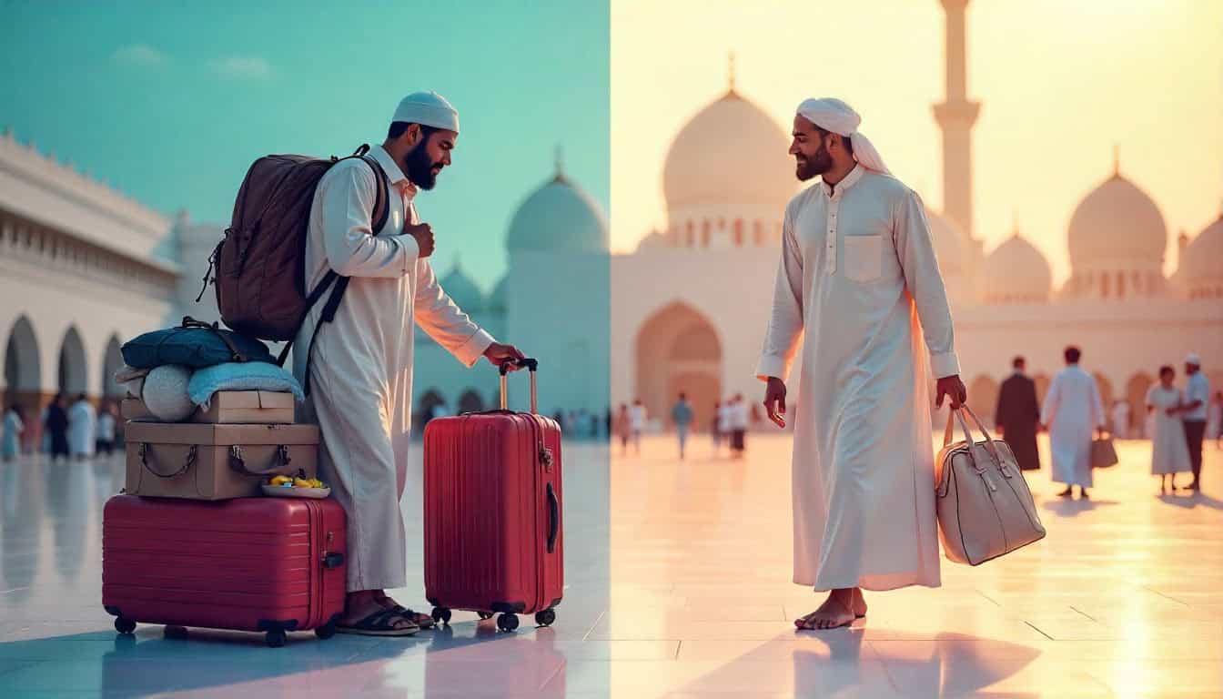 What You Think You Need vs What You’ll Use on Umrah