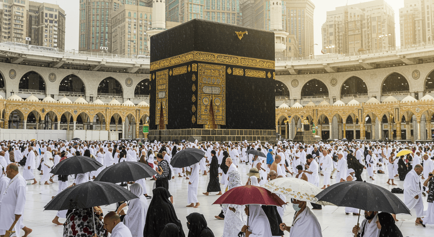 Weather-Proofing Your Umrah: Rain Plans & Heat Plans