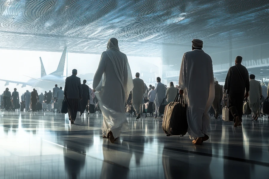 Jeddah or Madinah Airport