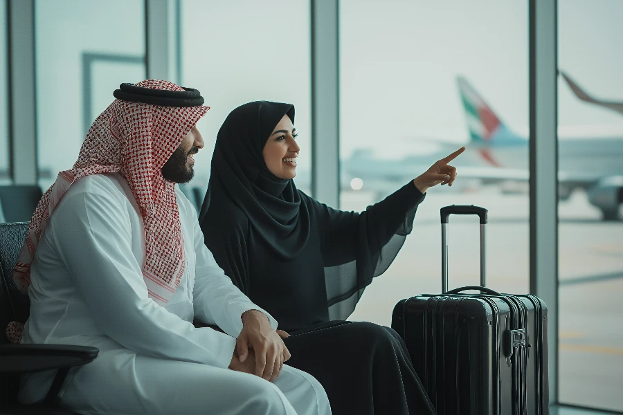 Jeddah or Madinah Airport