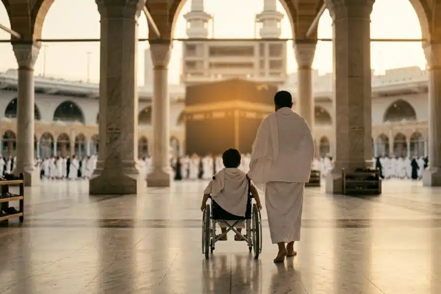 Umrah With Kids In Summer