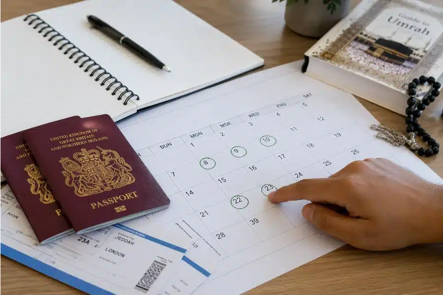 Cheapest month for umrah in UK
