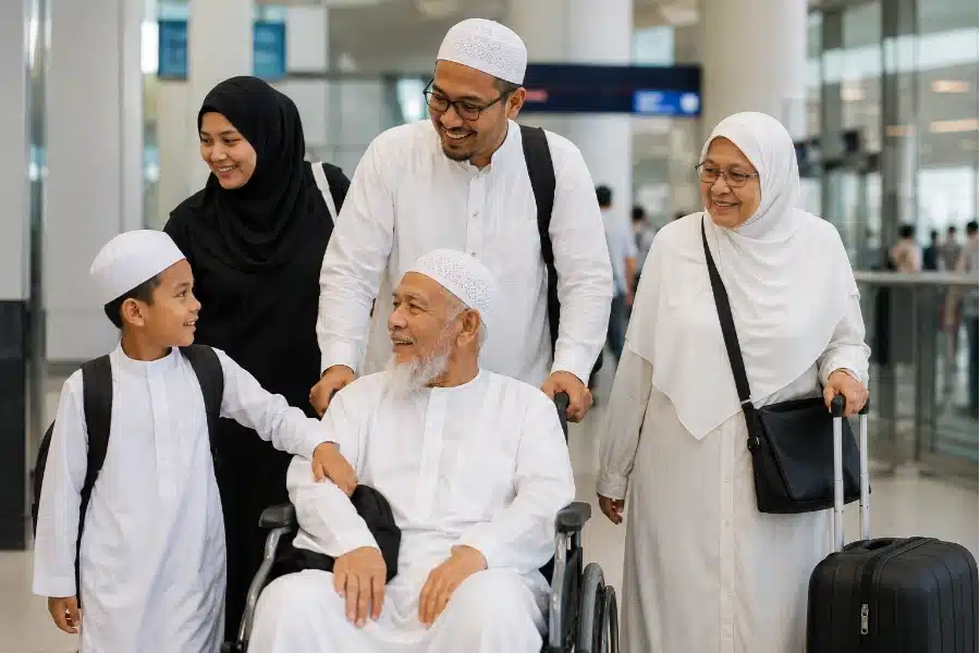 Muslim family planning Umrah packages from Manchester
