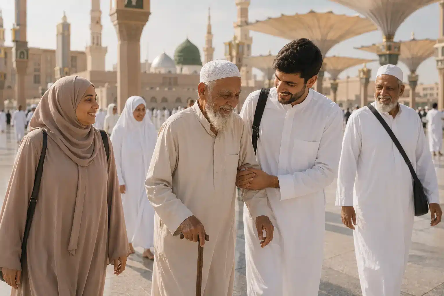 What Support Do Pilgrims Receive?