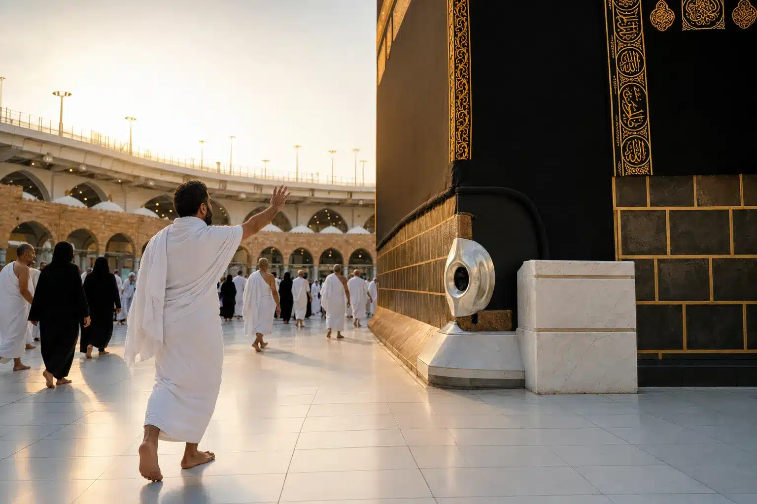 Beginning at Hajar al-Aswad