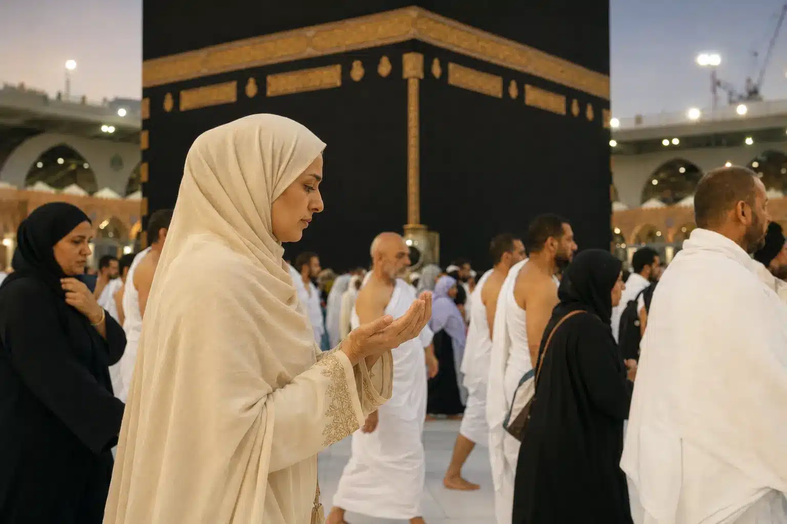 Dua between the Yemeni Corner and Black Stone
